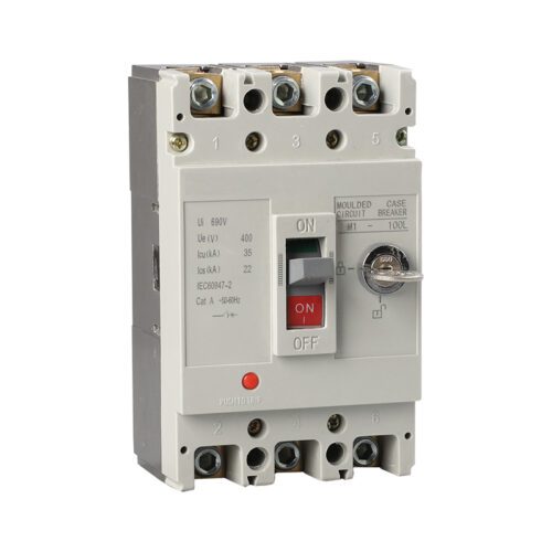 JFM1 Molded Case Circuit Breaker - 3POLE 100A With Lock
