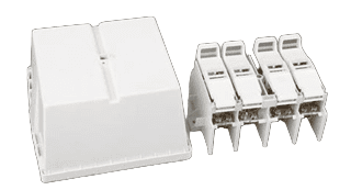 Connection Box – CCP 2 Pole / 4 Pole 22X58 - Fuse holders