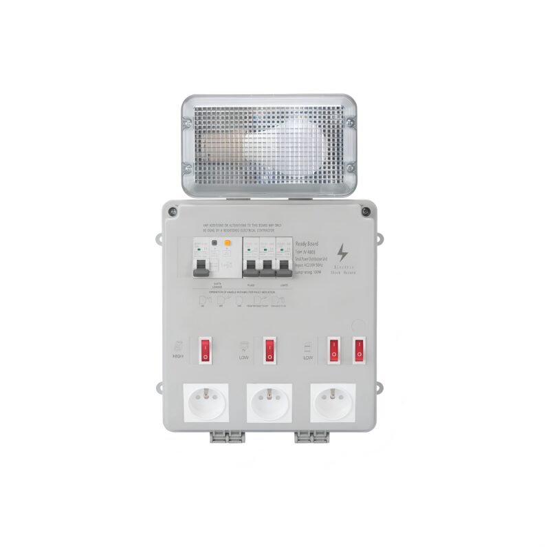 JF RB-1 ready board box Distribution Board with Switch Socket - Ready Board Box