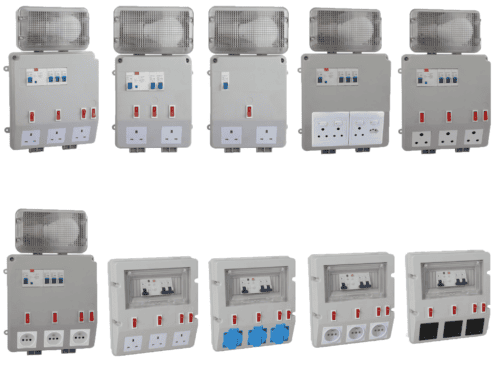 JF RB-1 ready board box Distribution Board with Switch Socket - Ready Board Box